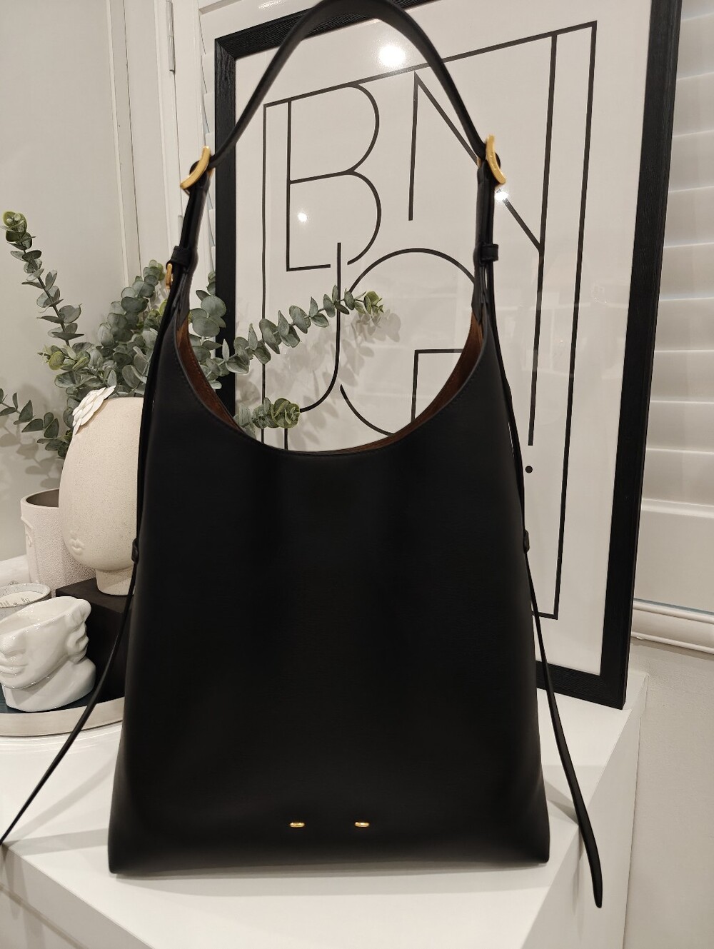 Fabrique Duomo Hobo Bag Medium in Full Grain Leather